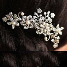 ACCESORIO PELO BODA-PEINETA CON PERLAS Y CRISTALES FANTASIA.