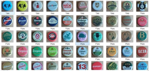 Kronkorken bottle caps - bottle, 250