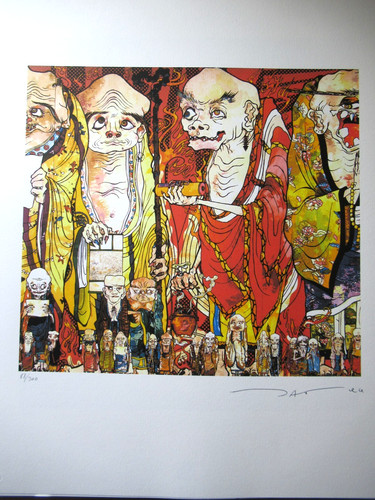 Murakami 500 arhats - t.murakami:, "500