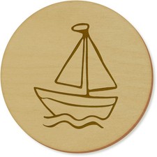 Untersetzer-Sets "Segelboot