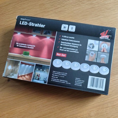 Led 6er unterbauleuchten - led,