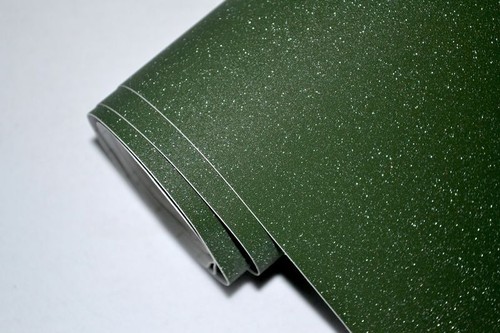 Autofolie glitzer olive - 3d,
