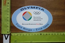 Alter Aufkleber Sport OLYMPIA