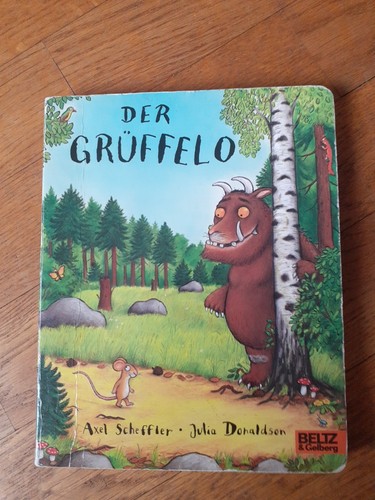 Der grüffelo axel - der, scheffler
