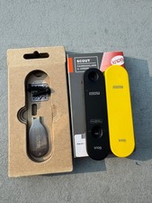 Knog Fahrrad Diebstahlschutz Scout Bike Alarm und Finder Schwarz Neongelb