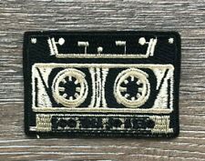 MC Kassette Patch Aufnäher