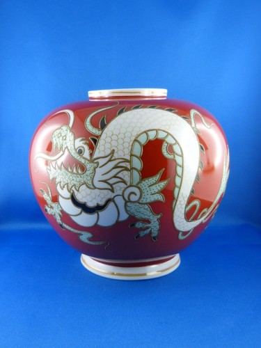 Alte porzellan vase - vase, schaubach