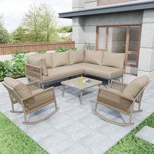 Metall Sitzgruppe Sitzgarnitur