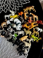 Konvolut Tiere Ferrero & Vintage Weichplastik 80-90er  32 Figuren Tiere Der Welt