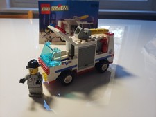 Lego System Set 6614 Launch Evac I, Feuerwehrwagen mit Spritz, Feuerwehrmann, BA