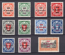 1930 Danzig 220-230 postfrisch