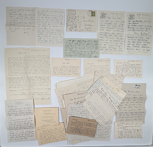 Großes konvolut antike briefe - großes,
