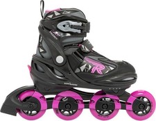 Inline Skates Schwarz Pink