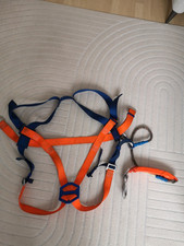 TOP SET Sicherheitsgurt Auffanggurt inkl. 2m Seil + Werkzeughalter bis 5kg + H