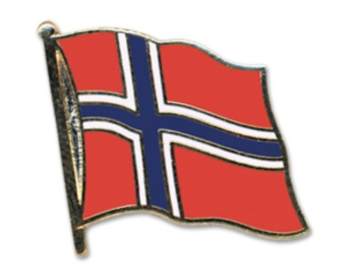 Norwegen pin flaggen - flaggen, anstecker