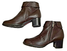 MEDICUS DAMEN STIEFELETTEN LEDER SNEAKER VINTAGE DESIGNER SCHUHE 6 1/2 EU 39,5