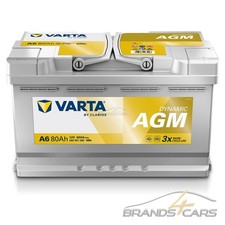 VARTA AUTOBATTERIE 12V 80Ah