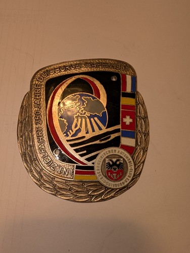 Plakette int zielfahrt 250 - plakette,,