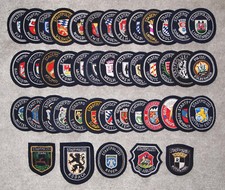 Polizei Stoff Abzeichen