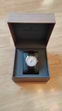 Hamilton Khaki Field Quartz Weiß 38mm gebraucht, fast neuwertiger Zustand