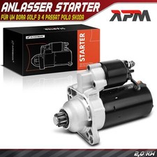 Anlasser Starter 1,8 KW für VW Bora Golf 3 4 Passat Polo Skoda Octavia Fabia