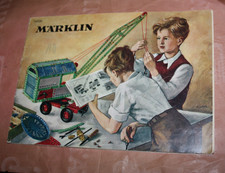 Märklin Metall Baukasten Baubuch 14920 aus 1963 vollständig Anleitung