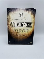 WRESTLEMANIA VOLUME III ~ The Complete Anthology 1995-1999 ~ 5 DVD's ~ Boxed Set