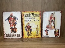 Captain Morgen Blechschild 3er