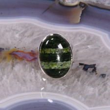 Silberauge Ring, 925er Silber, Edelsteinring (21528), Edelsteinschmuck