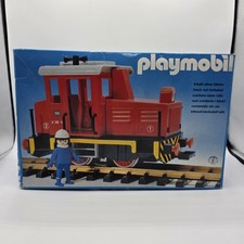Playmobil 4050 Eisenbahn rot