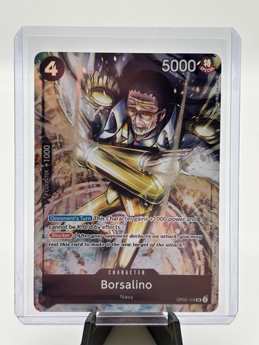 One piece tcg borsalino - tcg,