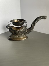 Vietnam  900er Silber Teesieb Tea Strainer  Drachenfisch  Asiatika