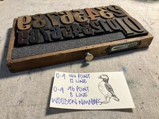 HOLZ POSTER TYP 12 & 8 ZEILEN