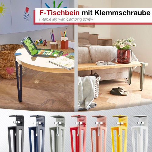 Tischbein möbelbein 4 - tischbein, 1-4