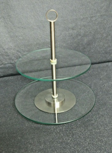 Elegante etagere aus glas - elegante,