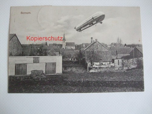 Gelaufen zeppelin über - ak,