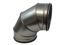 Bogen 90° NW 400mm mit