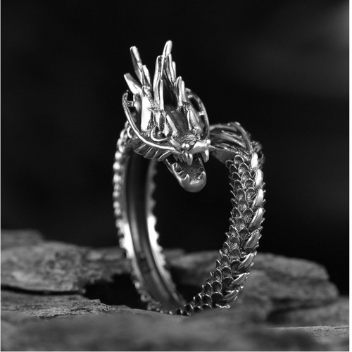 Drachenring mystischer - drachenring, –