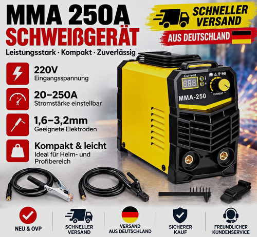 Mma 250 250a inverter - mma-250,