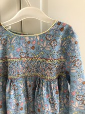 Mini Boden Kleid 134 hellblau