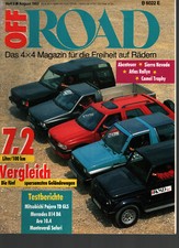 Zeitschrift Off Road #8 von 1993 ARO 10 Monteverdi Safari Mercedes 814 Pajero