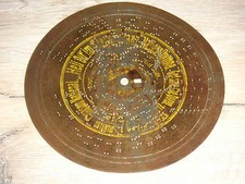 WKII Heil Dir im Siegerkranz Symphonion Bechplatte 19,5cm christmas disc 7 5/8"