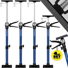 MONZANA® Montagestütze Spannstütze 4er Set Zargenspanner 115-290cm Deckenstütze 