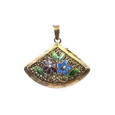 Jugendstil Anhänger 925