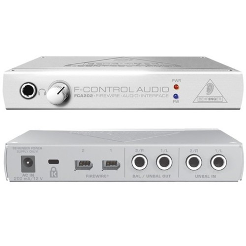 Behringer fca202 control - behringer, f-control