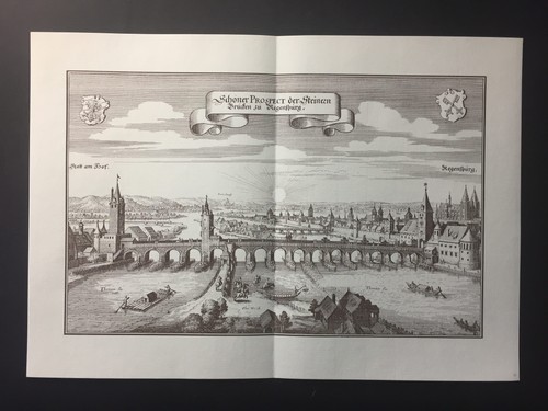 Regensburg kupferstich - regensburg,