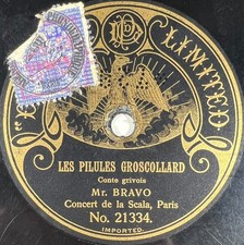 Bravo: L'Automobile de Loulou / Pillen groscollard RARE 78 RPM DUVAL LIMITED