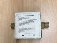 Unterputz Einbaustrecke für Wasserzähler 1/2" (3/4" Überwurfmutter