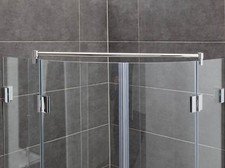 Stabilisationsstange für Duschen Glas-Glas, Stabilisierungsstange Duschwand 