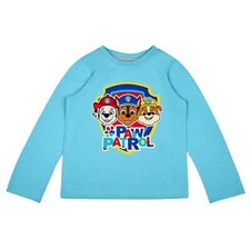 Paw Patrol Jungen Langarmshirt Sweatshirt Blau
